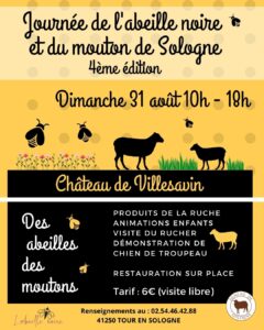 Fête de l'abeille noire et du mouton de sologne 2025